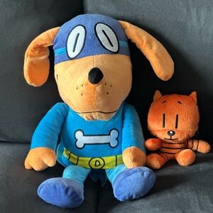Bark Knight and Li’l Petey Plush Toys